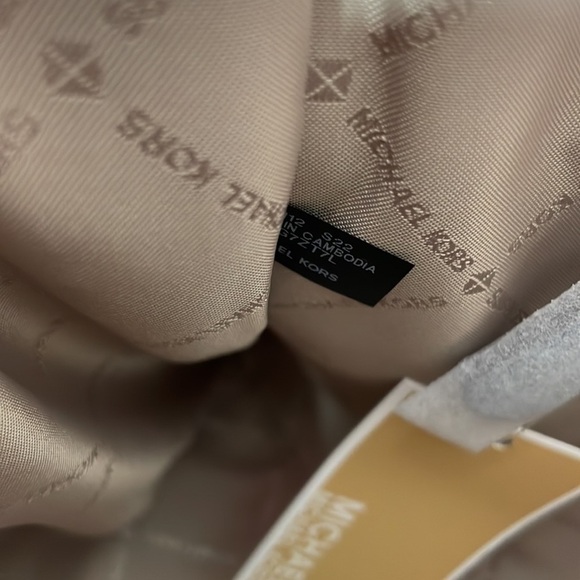 2pc 💙 Michael Kors Mirella leather tote bag blue - Picture 8 of 13